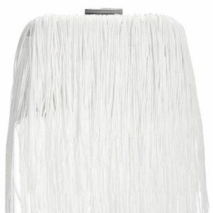 Fringe Crossbody Bag in White